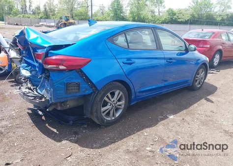 2017 Hyundai Elantra Se из США, поврежденный, VIN 5NPD84LF6HH153322